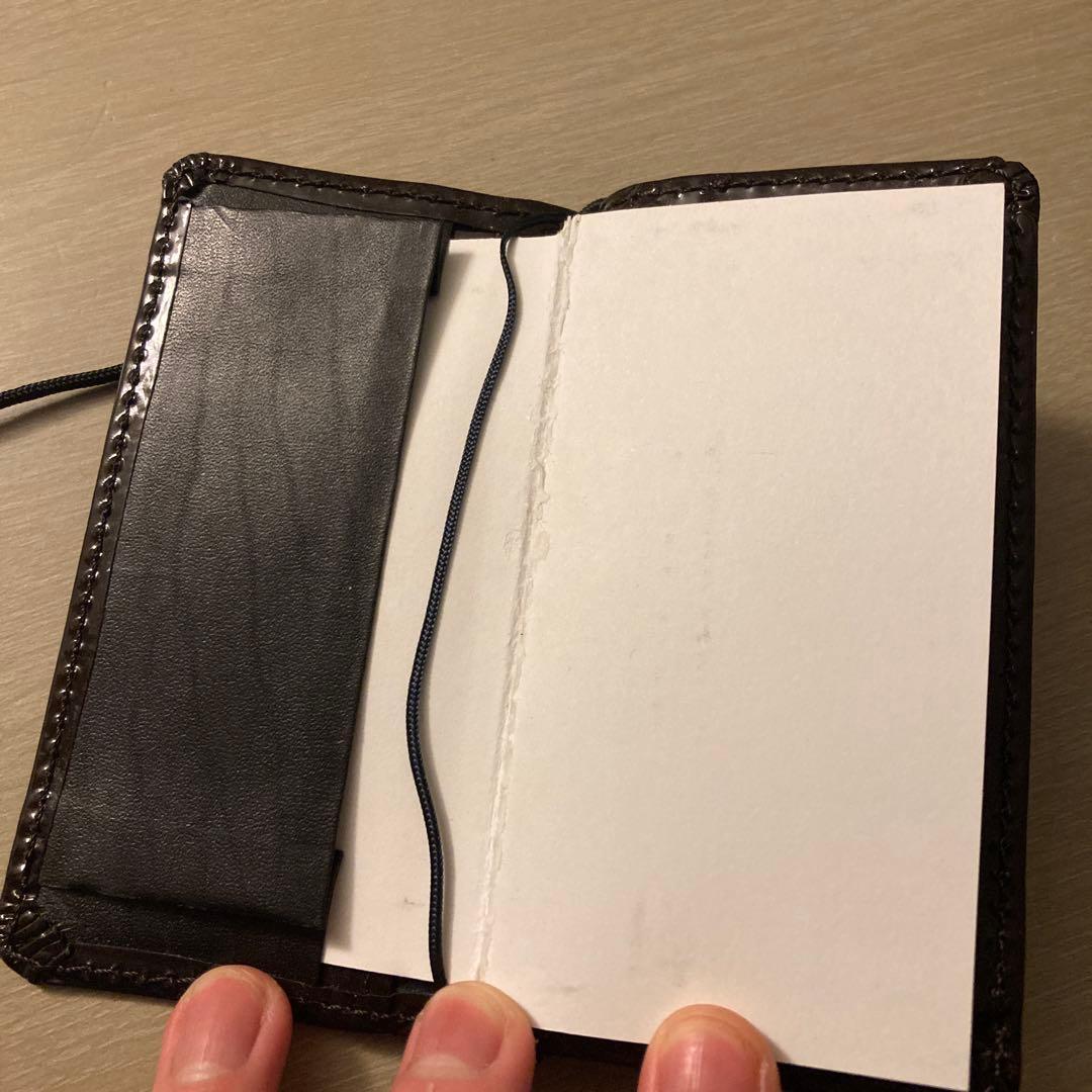旧手帳風パスケース
