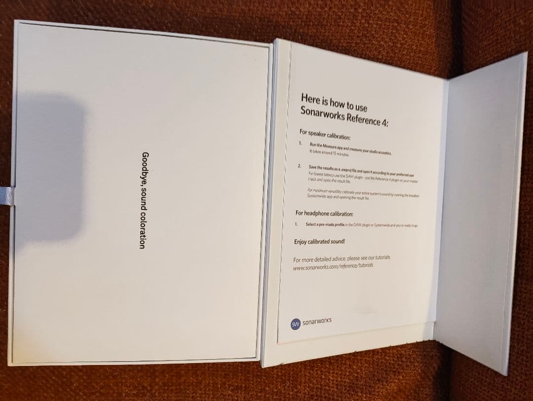 DTM・DAW Sonarworks Reference4 Studio Edition MIC