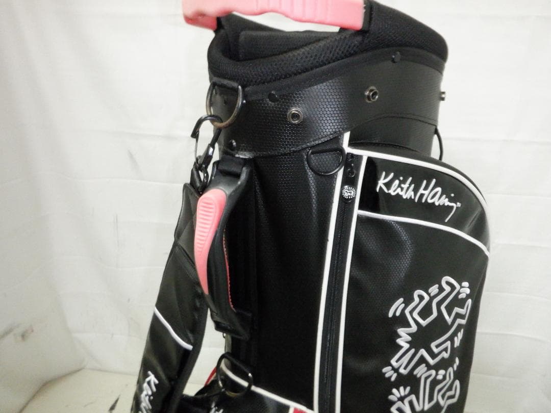 Keith Haring★キースへリング★完売品★9.0型★良品★スタンド★BK