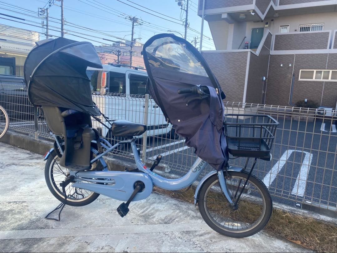電動アシスト自転車 チャイルドシート付き