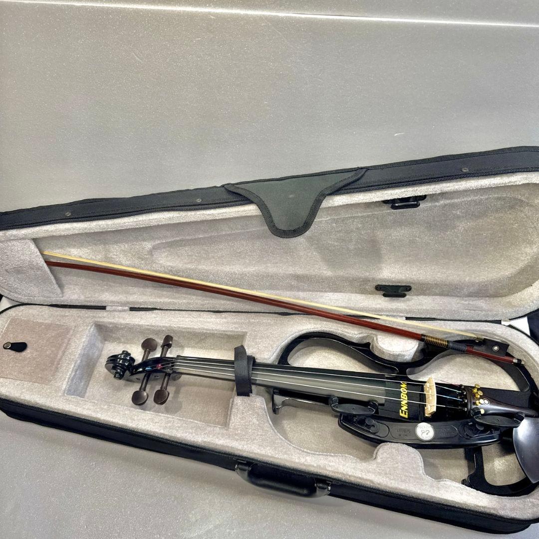 ENNBOM サイレント バイオリン ハードケース付き