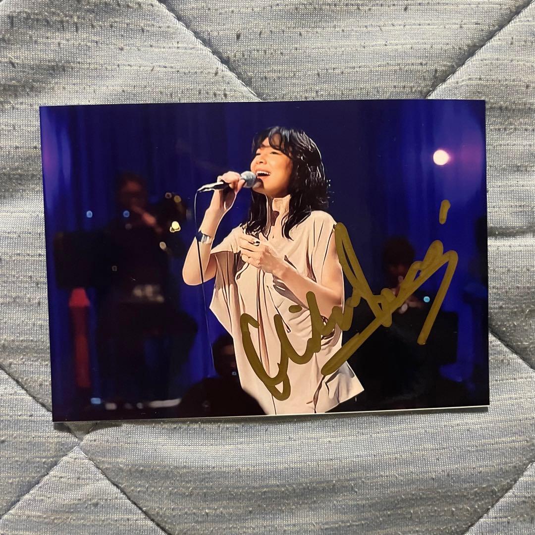 今井美樹 直筆サイン入り写真 CD グッズ
