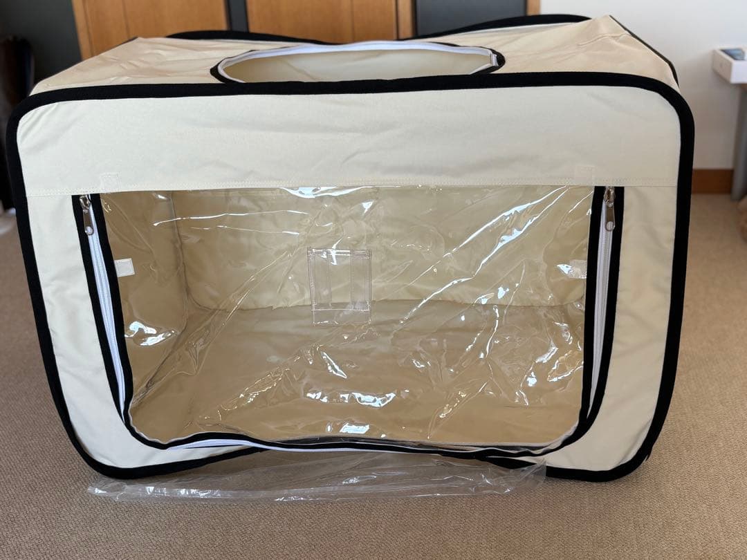 ユニコム　ペット用酸素室スクエアMサイズ　酸素マスク/除湿シート付き