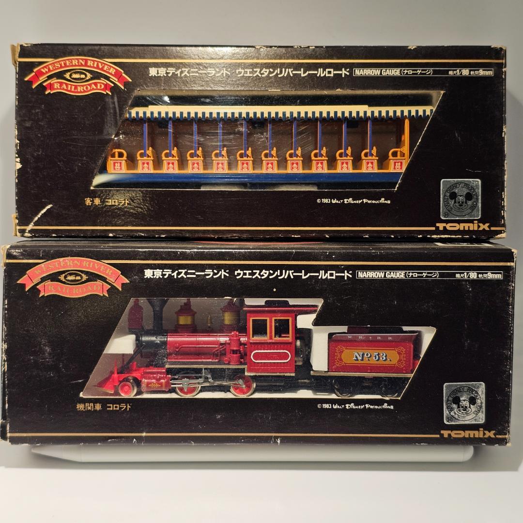 TOMIX 東京ディズニーランド ウエスタンリバー鉄道 コロラド機関車＆客車