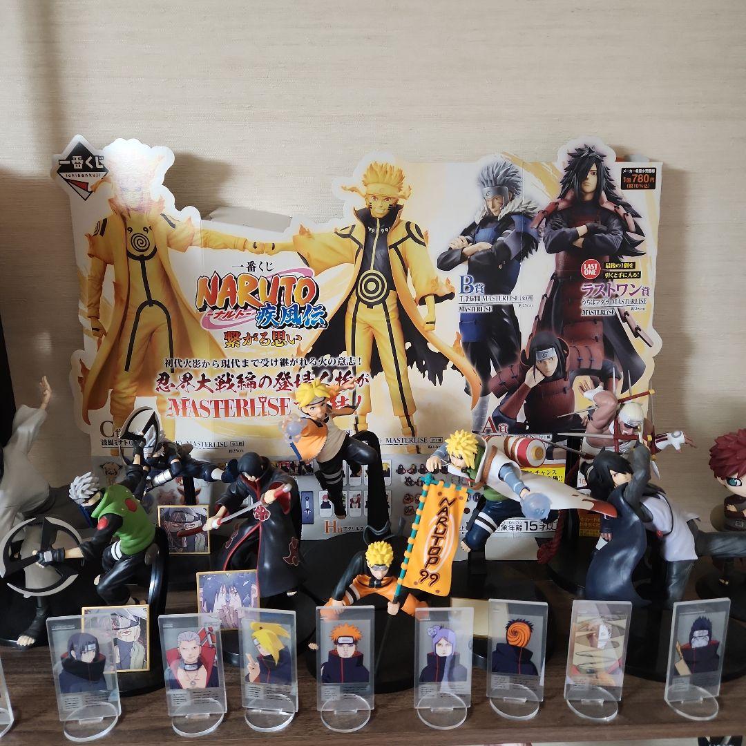 NARUTO フィギュアセット10体おまけ付き 全箱有