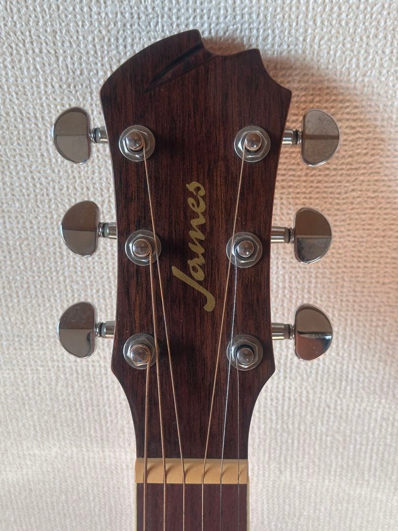 James J-300A NAT アコースティックギター ソフトケース付き