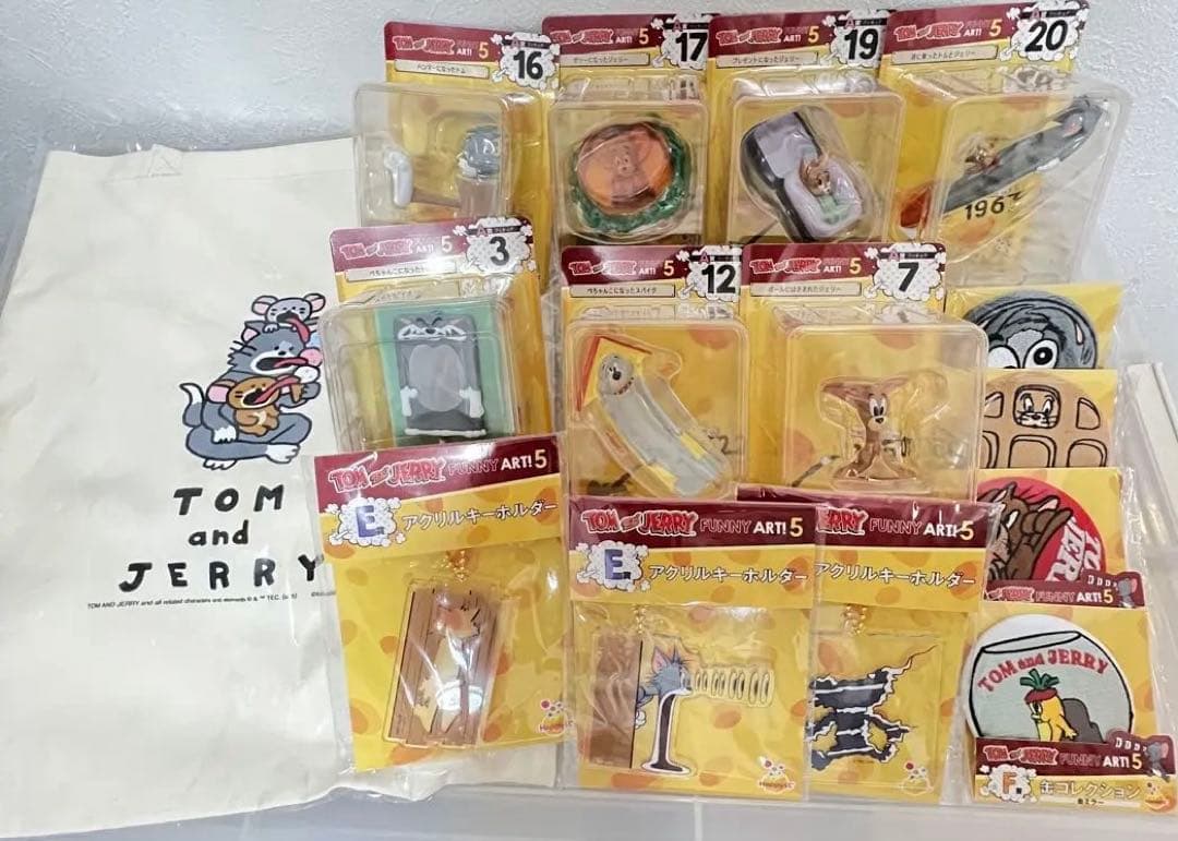トムとジェリー ハッピーくじ A賞 C賞 E賞 F賞 セット まとめ売り