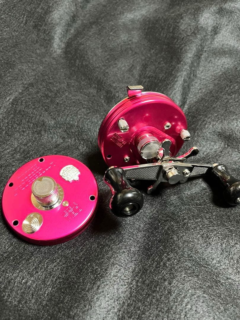 アブガルシア6500 csロケット　ピンク