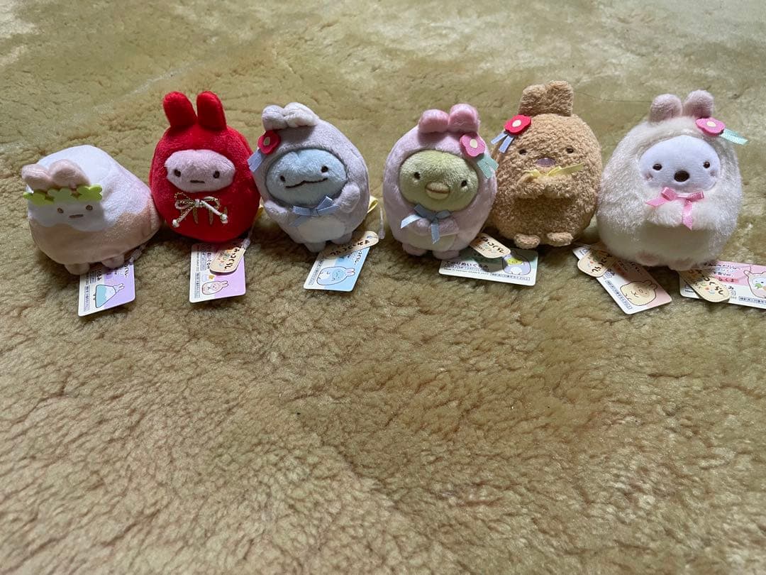 新品　未使用　すみっコぐらし　てのりぬいぐるみ　うさぎ　お正月 干支