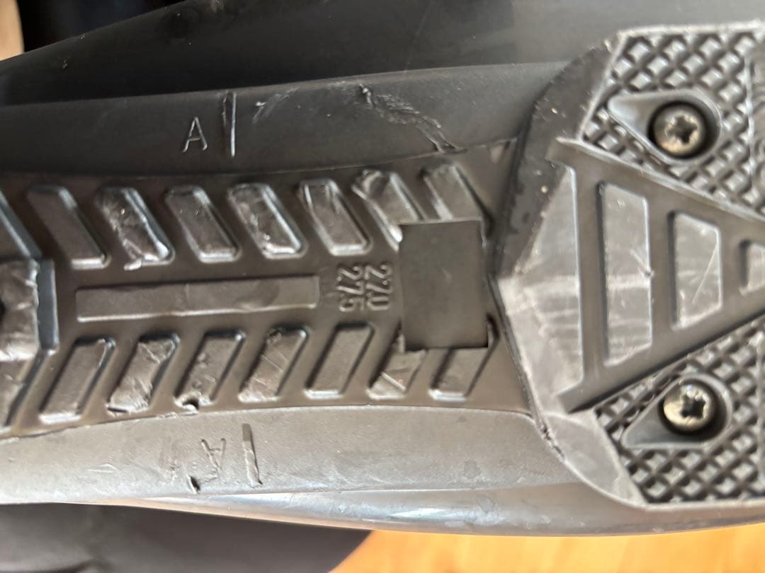 HEAD スキー ブーツ ブラック バッグ付き 27-27.5cm