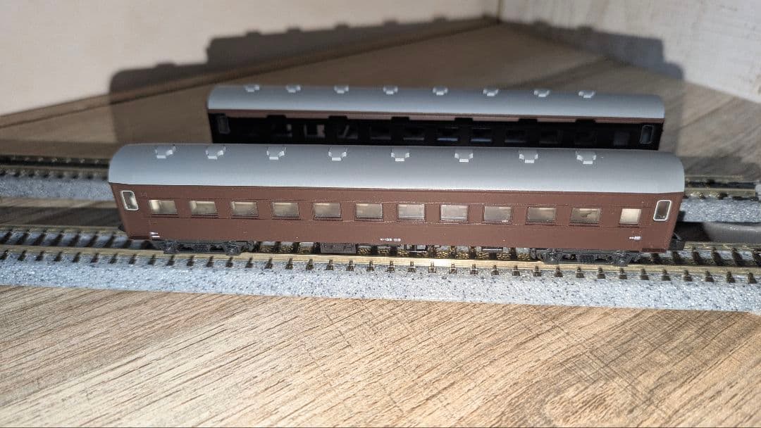 KATO 2016-9 D51標準形 客車2両付き(最後尾のLED点灯)