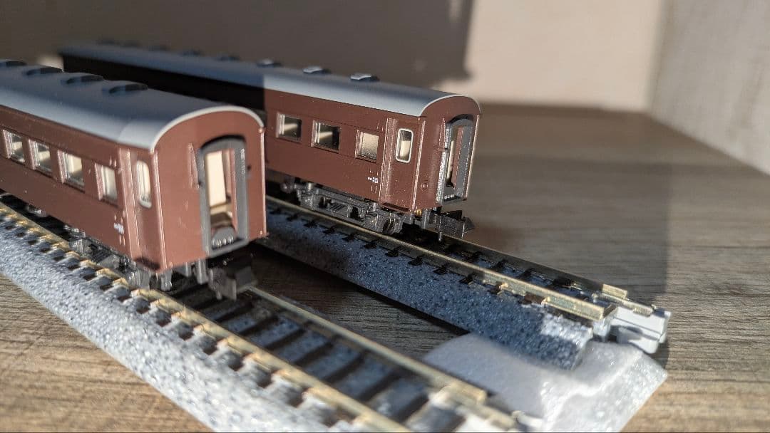 KATO 2016-9 D51標準形 客車2両付き(最後尾のLED点灯)