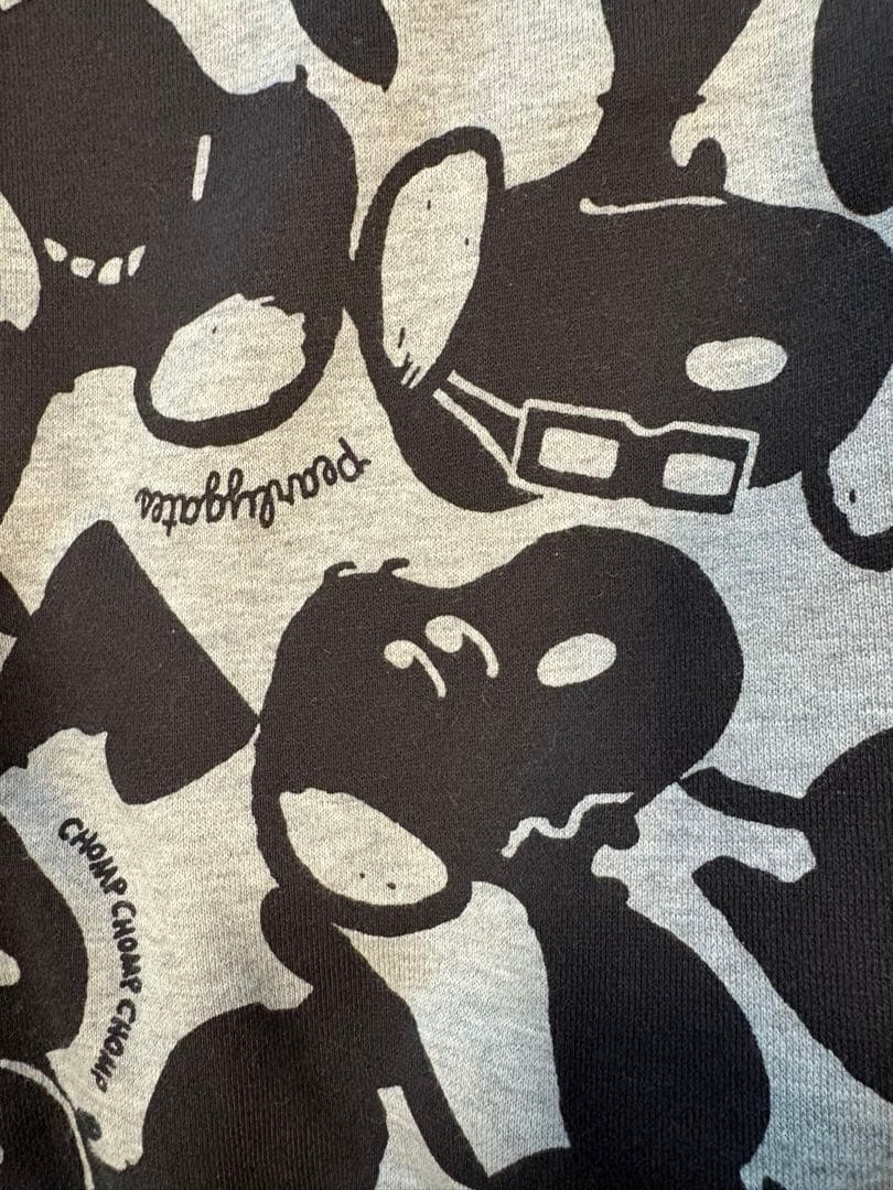 【美品】PEARLY GATES スヌーピー柄フーディ サイズ6