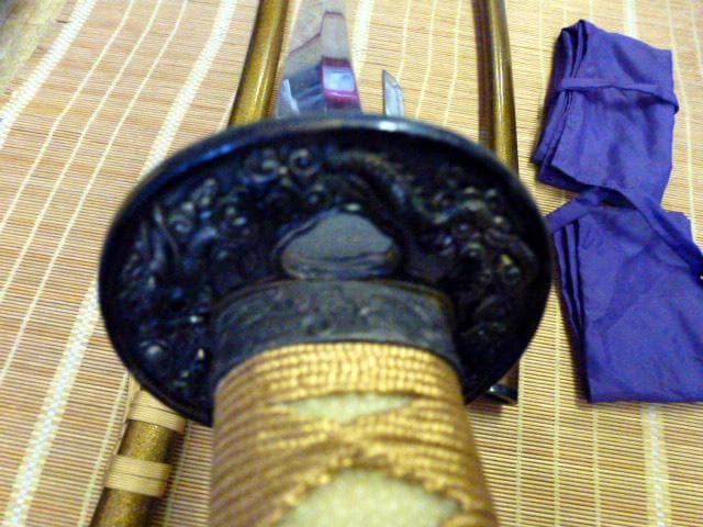 模造刀　日本刀　居合刀　太刀　大小　2本