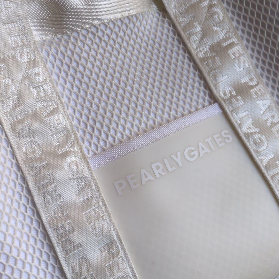 パーリーゲイツ　PEARLY GATES　ゴルフ　バッグ　白✕緑　PG