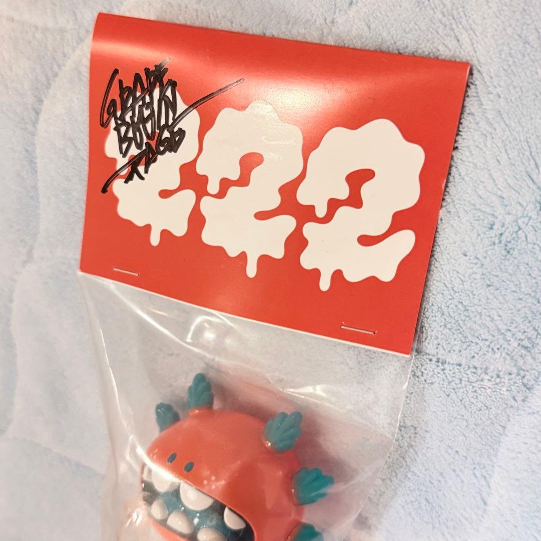 GRAPE BRAIN ロッキャクウーパー まかろに マカロニ 222 サイン