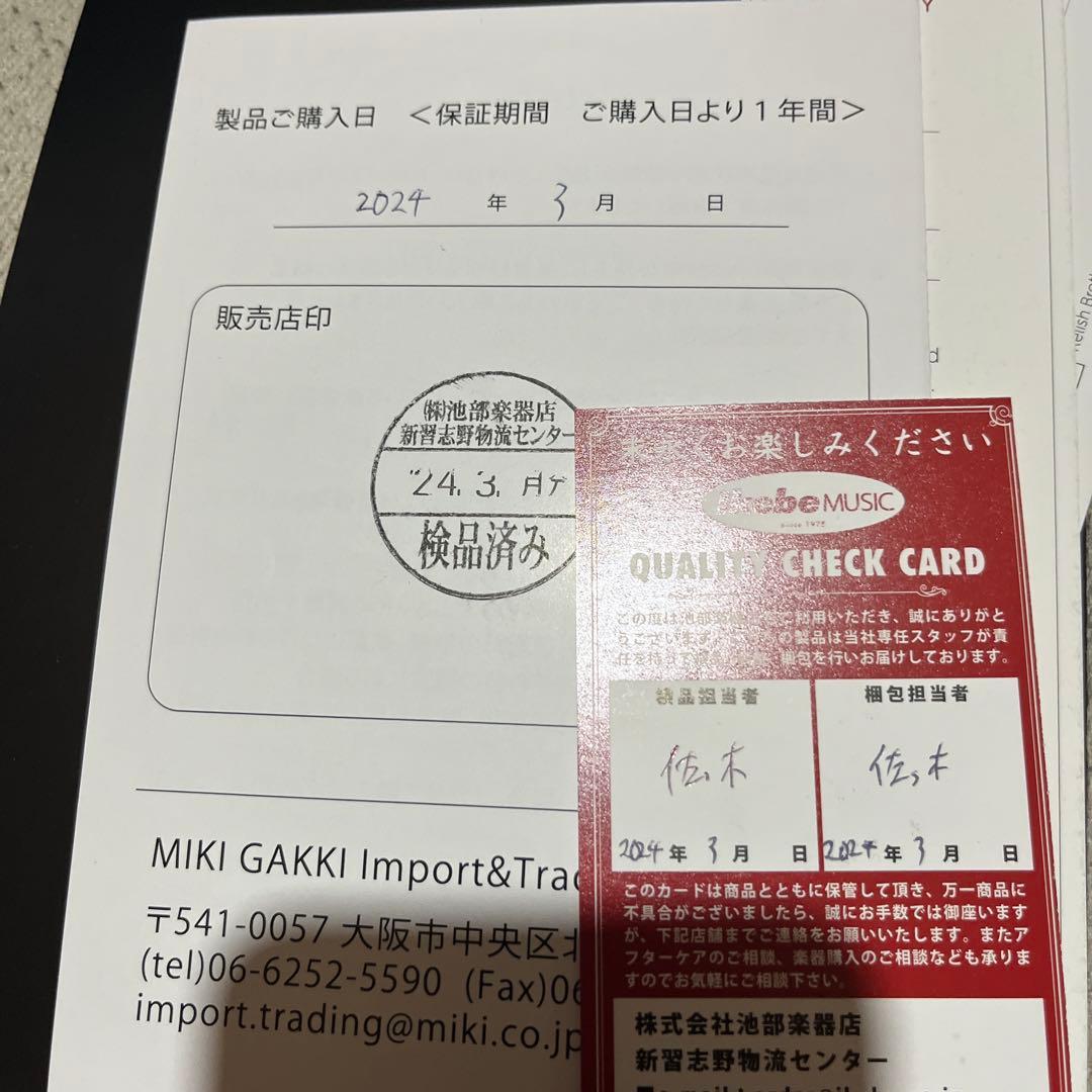 ギター TRINITY BY RELISH (llic Black)