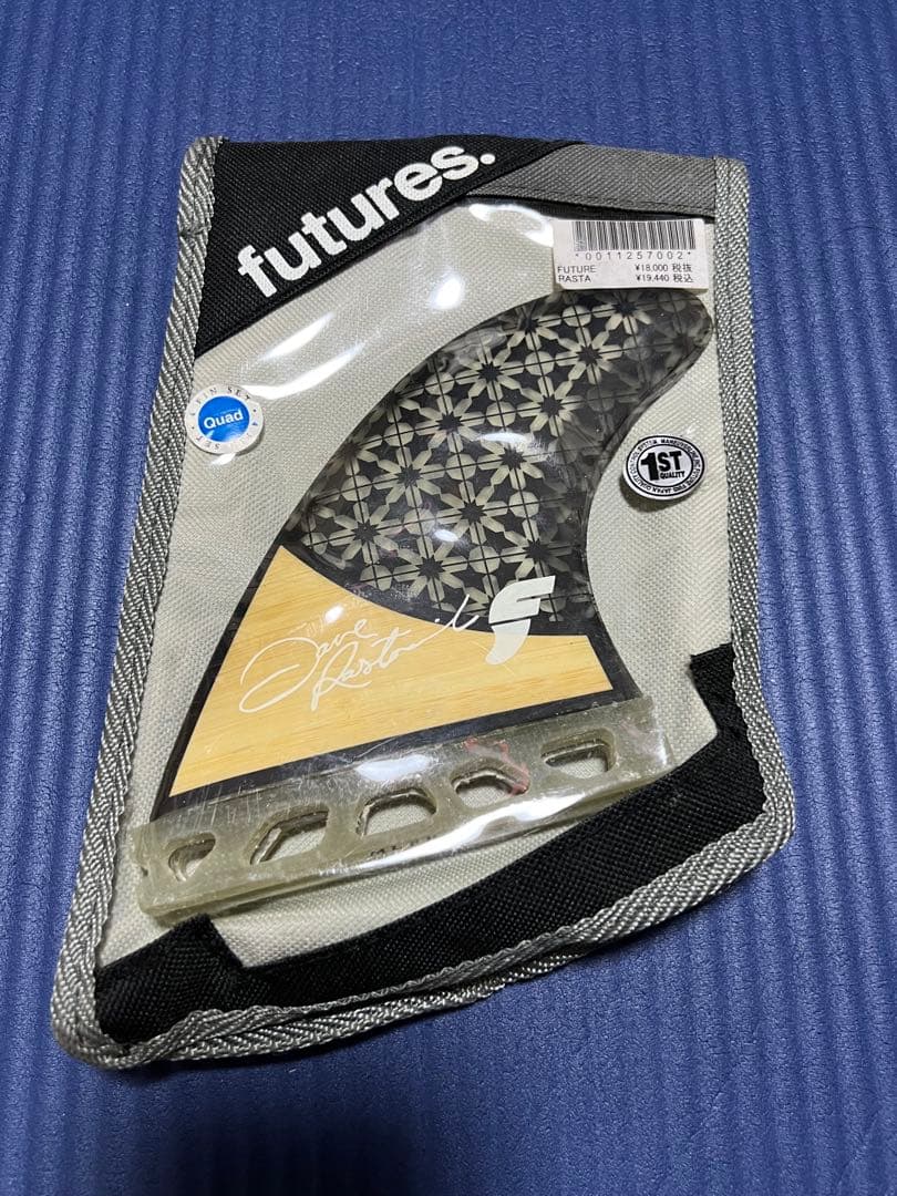 futures フィンセット Dave Rastovich デザインQUAD