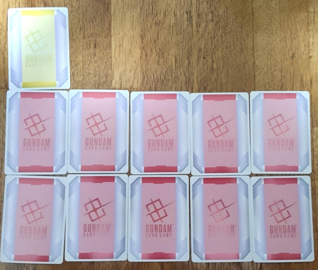 ガンダムカードゲーム　リソース ヒイロ＆EXリソース リリーナセット　11枚