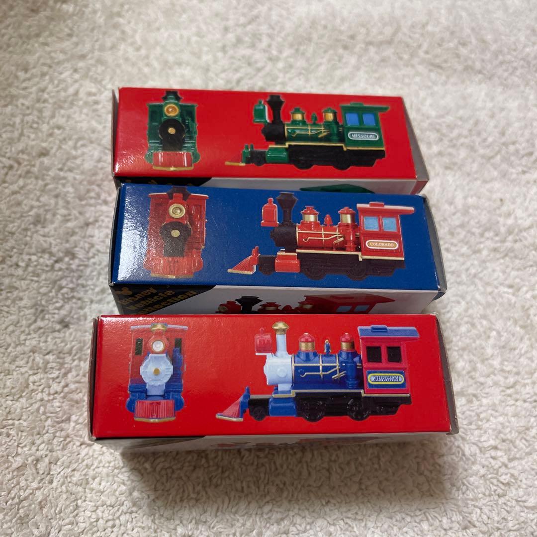 ディズニートミカ　ウエスタンリバー鉄道　3種セット