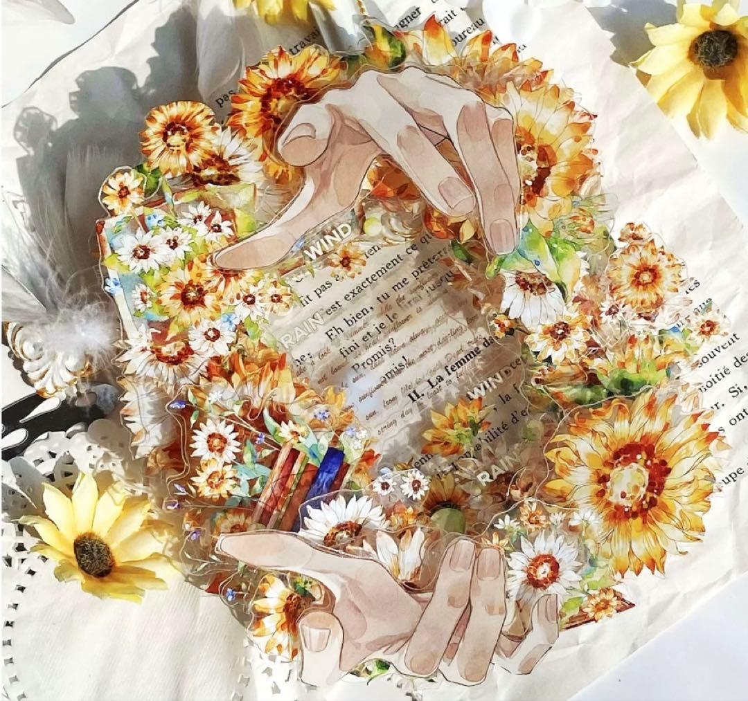 醒醒文创《染葵》海外マスキングテープ　マステ 【2353】