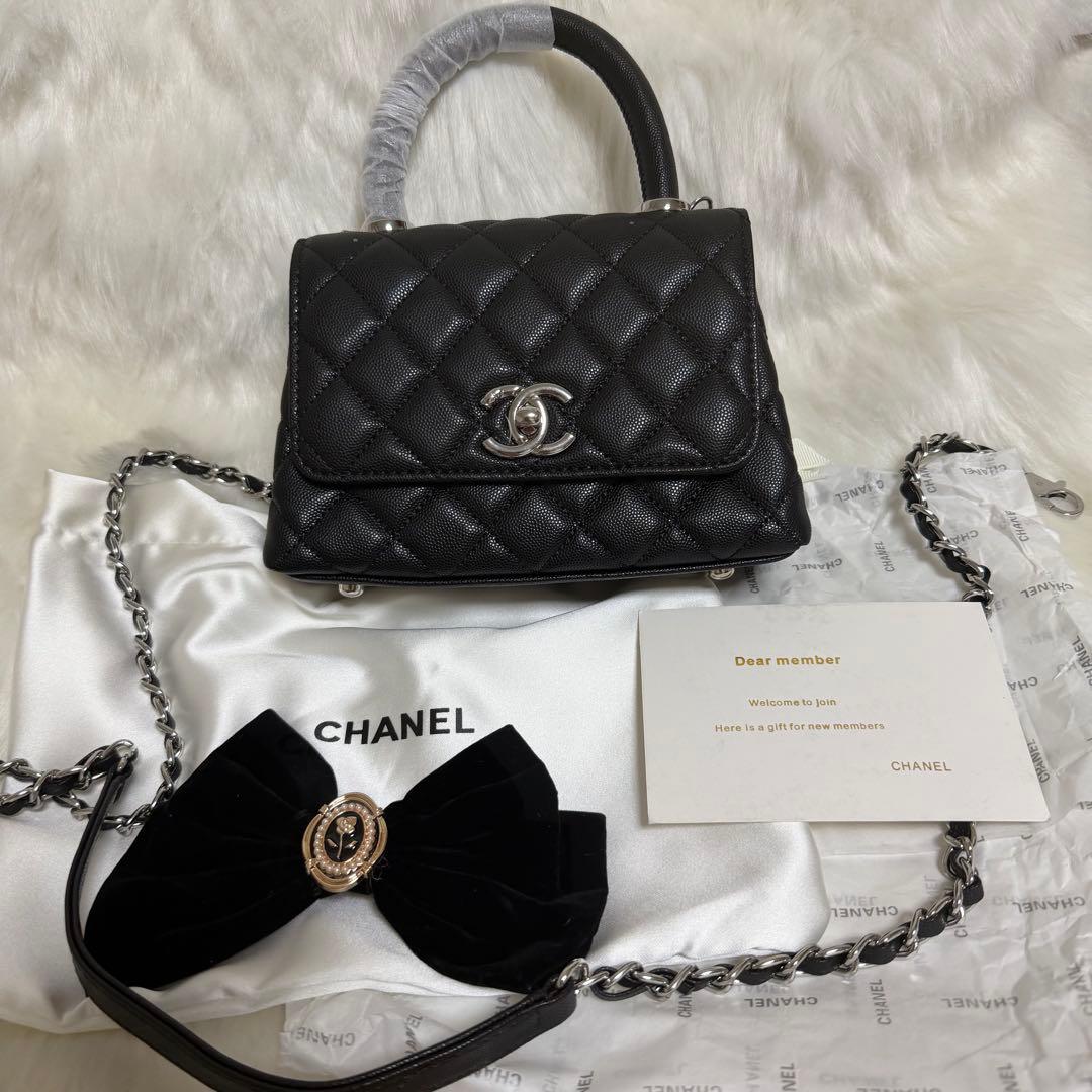 新品CHANEL ノベルティ☆ハンドルミニショルダーバッグ