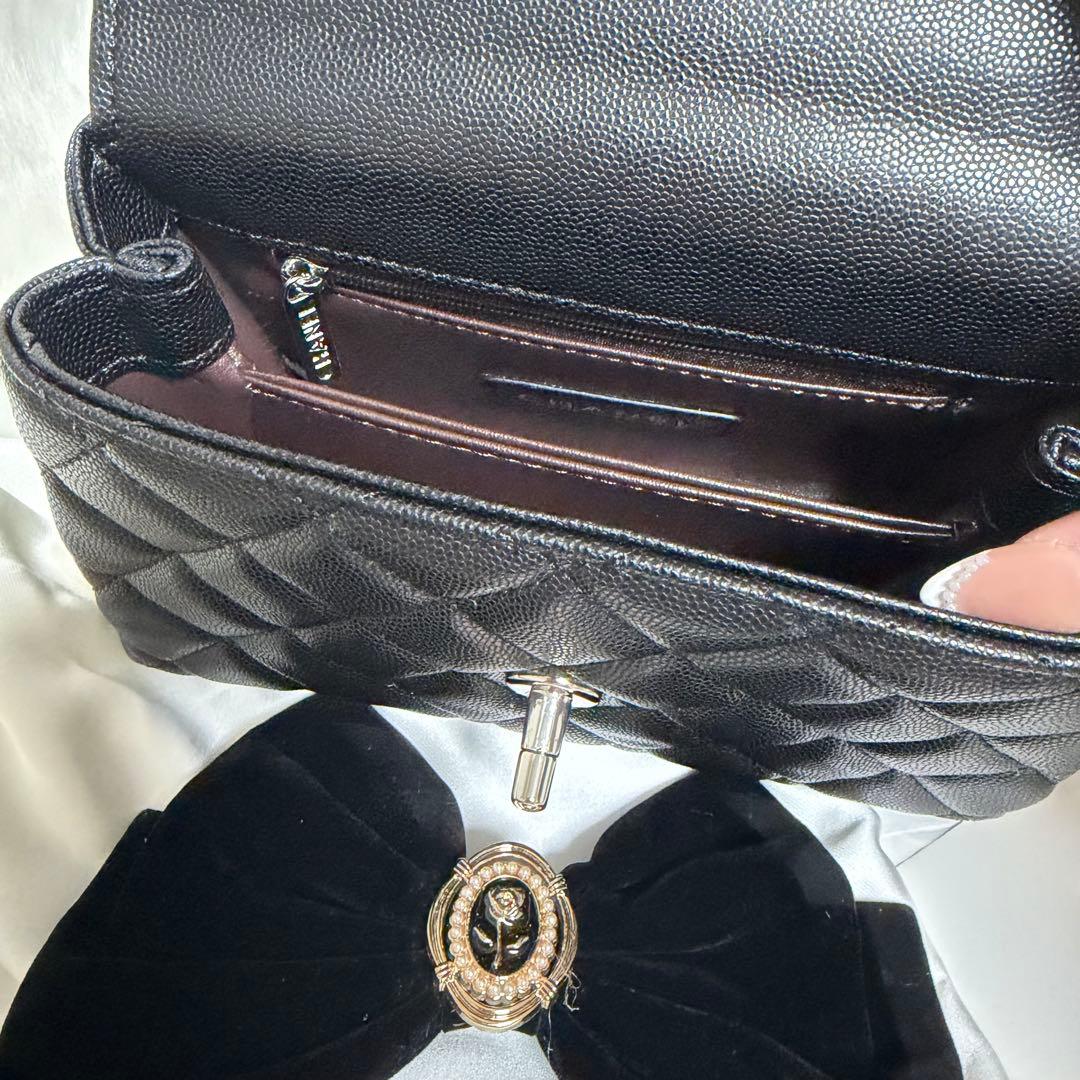 新品CHANEL ノベルティ☆ハンドルミニショルダーバッグ