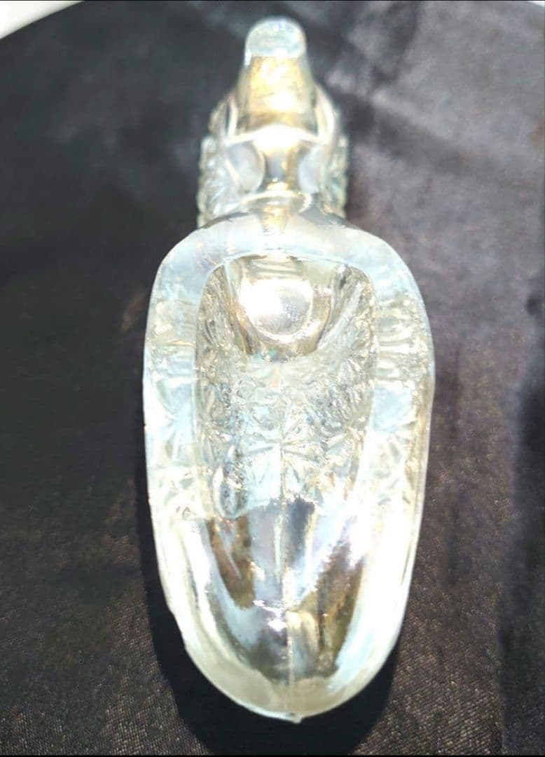 60 -70代 フェントン キャットシューズ オパール デイジー＆ボタン柄