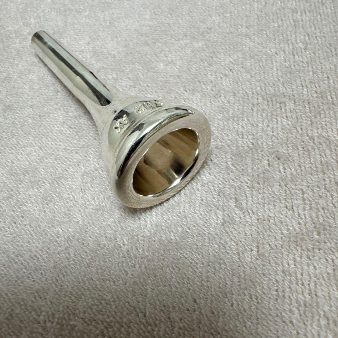 ホルン マウスピース ウィリーズ SM2AX 鏡面仕上げ