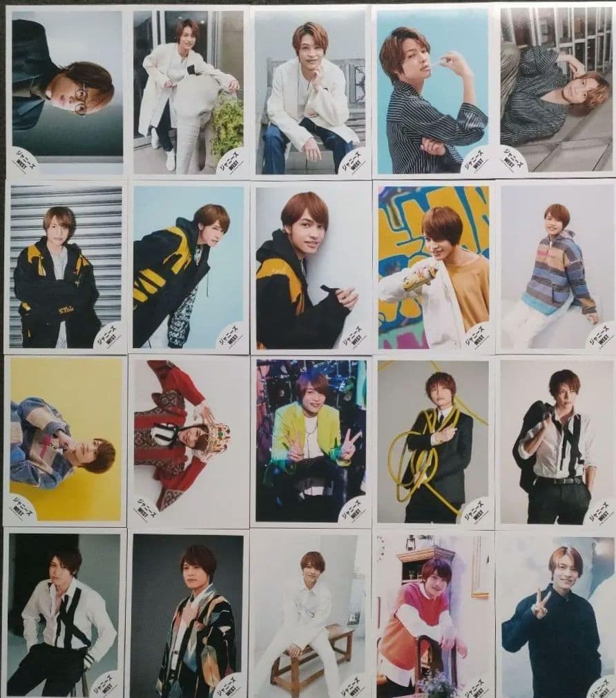 中間淳太 ジャニーズWEST WEST. 公式写真 ① ソロ 個人のみ