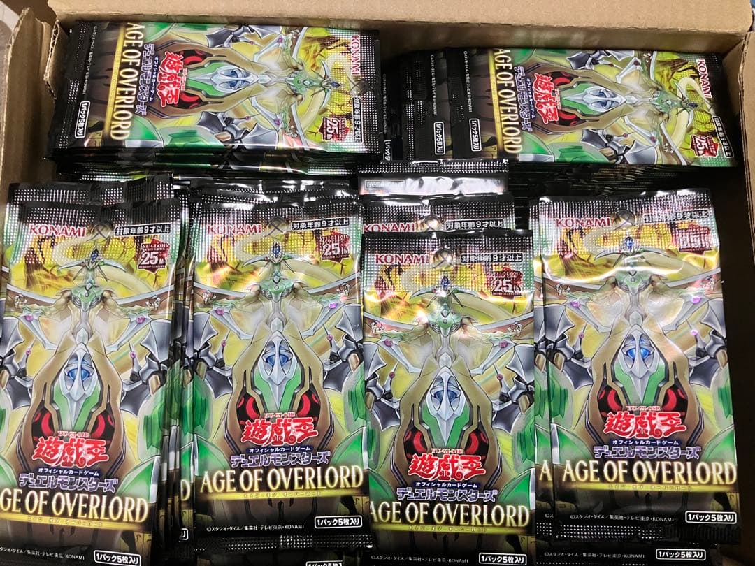 遊戯王　エイジオブオーバーロード サーチ済み　338パック　まとめ売り