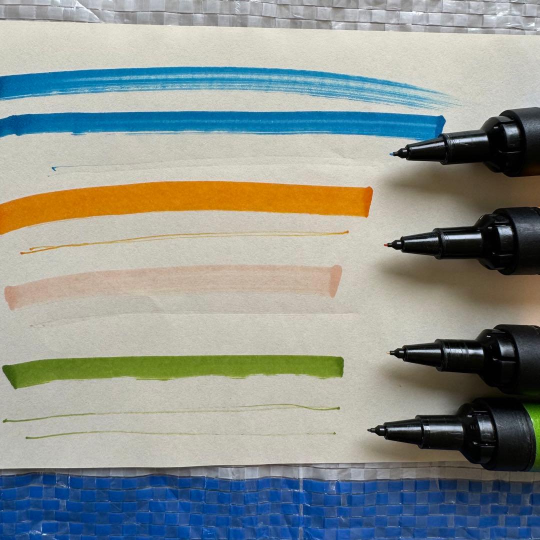 TRIA PANTONE 214本使いかけマーカー