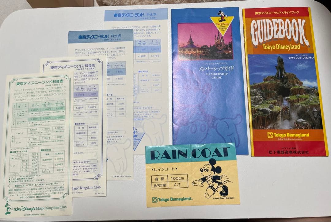 希少【東京ディズニーランド】マジックキー/パス/ガイド/料金表など