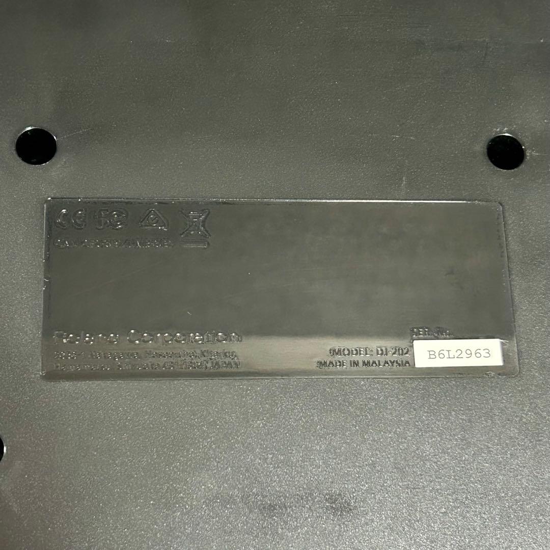 Roland DJ-202✨動作確認済み　USB・RCAケーブル付き 極美品