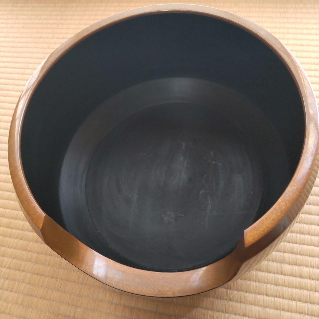 唐金 面取 風炉 茶道具 道安型