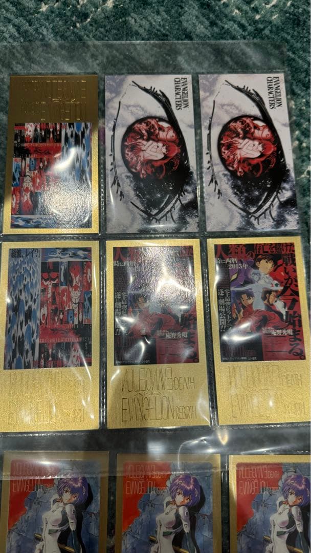 新世紀エヴァンゲリオン　カードダスマスターズワイドSP23枚＋バインダー特典2枚