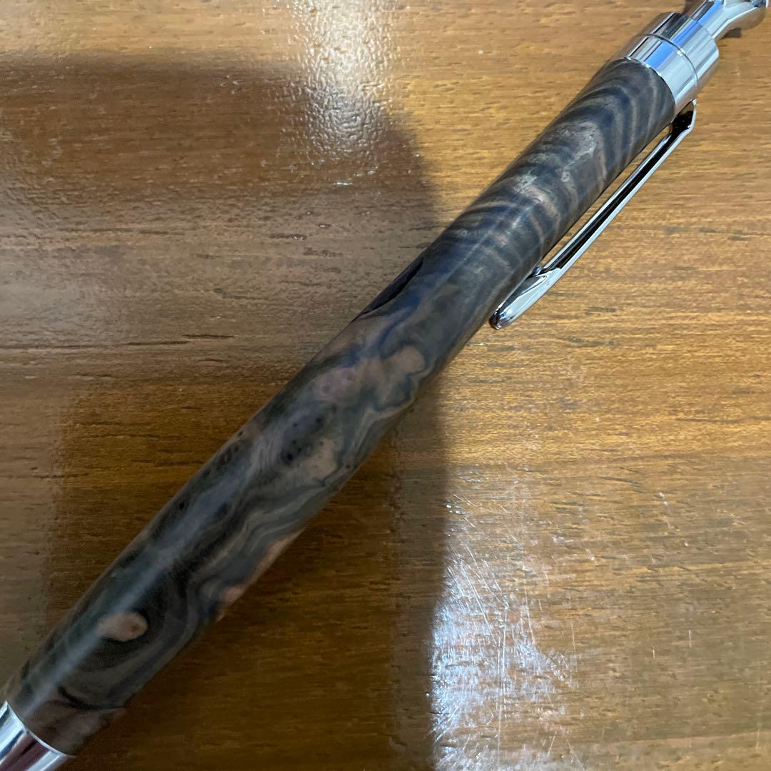 極上黒柿　黒檀　ペンシル　2本セット　検索用　野原工芸　ボナン