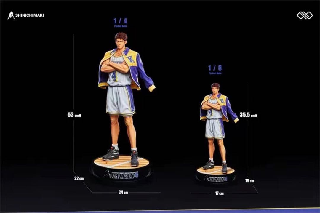 SLAM DUNK 牧紳一 1/6 ガレージキット ガレキ スタチュー⑤