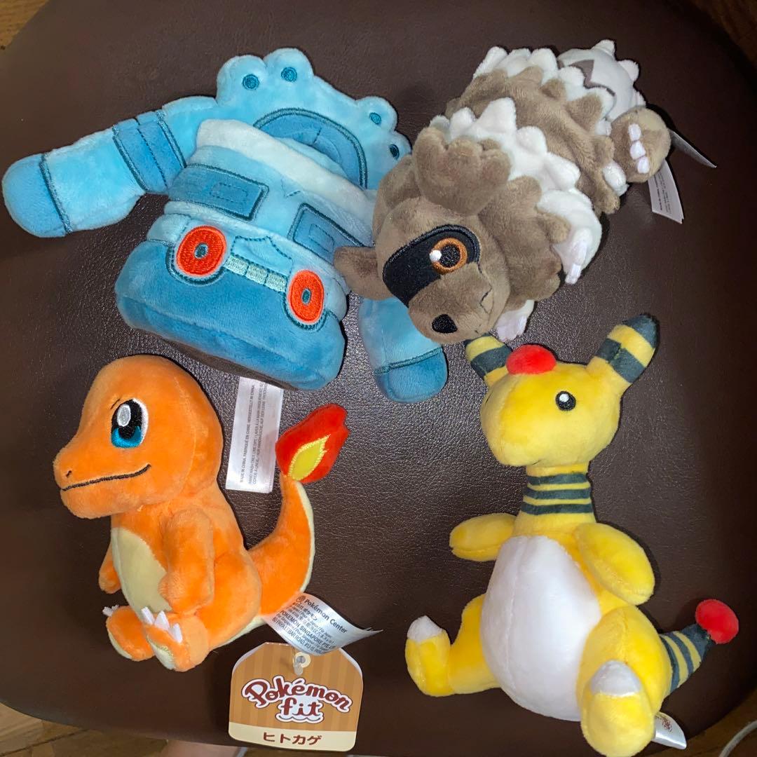 ポケモン　fit ジグザグマ　デンリュウ　ドータクン　ヒトカゲ