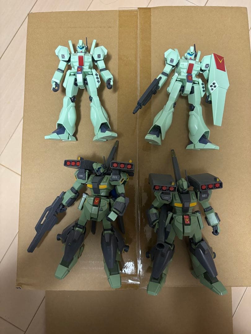 HG ジェガン リゼル シルヴァ・バレト ガンプラ セット