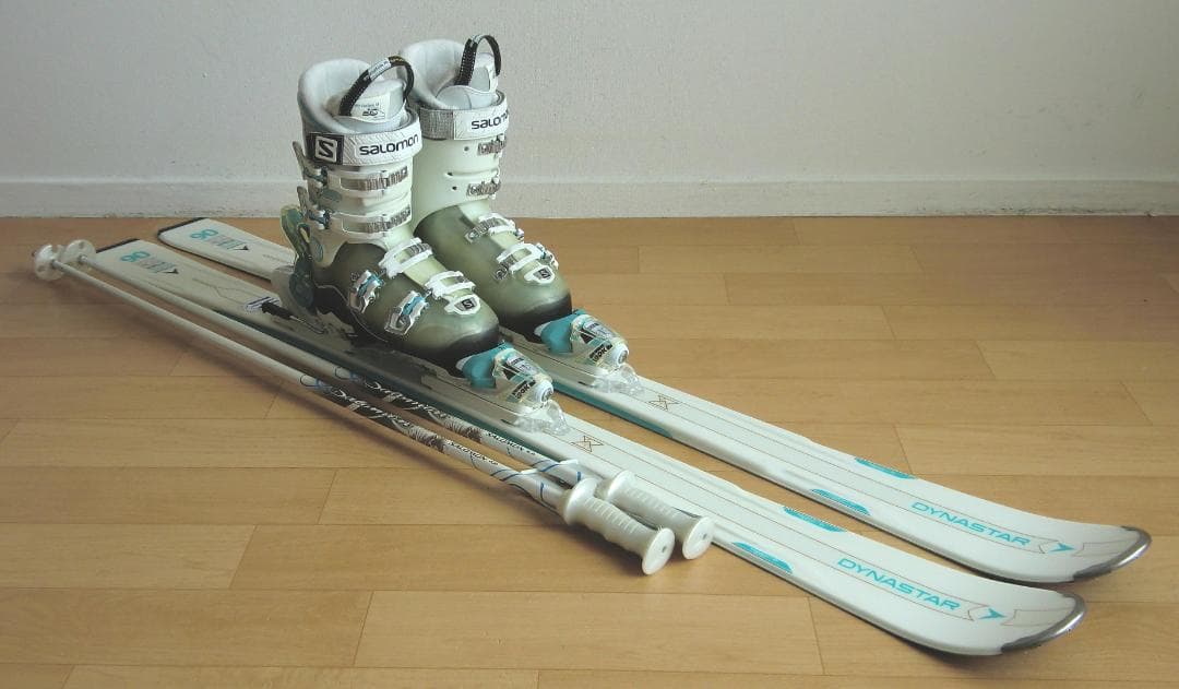 ■■送料無料■DYNASTAR■女性用スキーセット■板151靴25■メンテ付■■