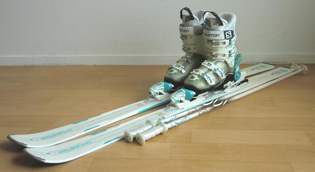 ■■送料無料■DYNASTAR■女性用スキーセット■板151靴25■メンテ付■■