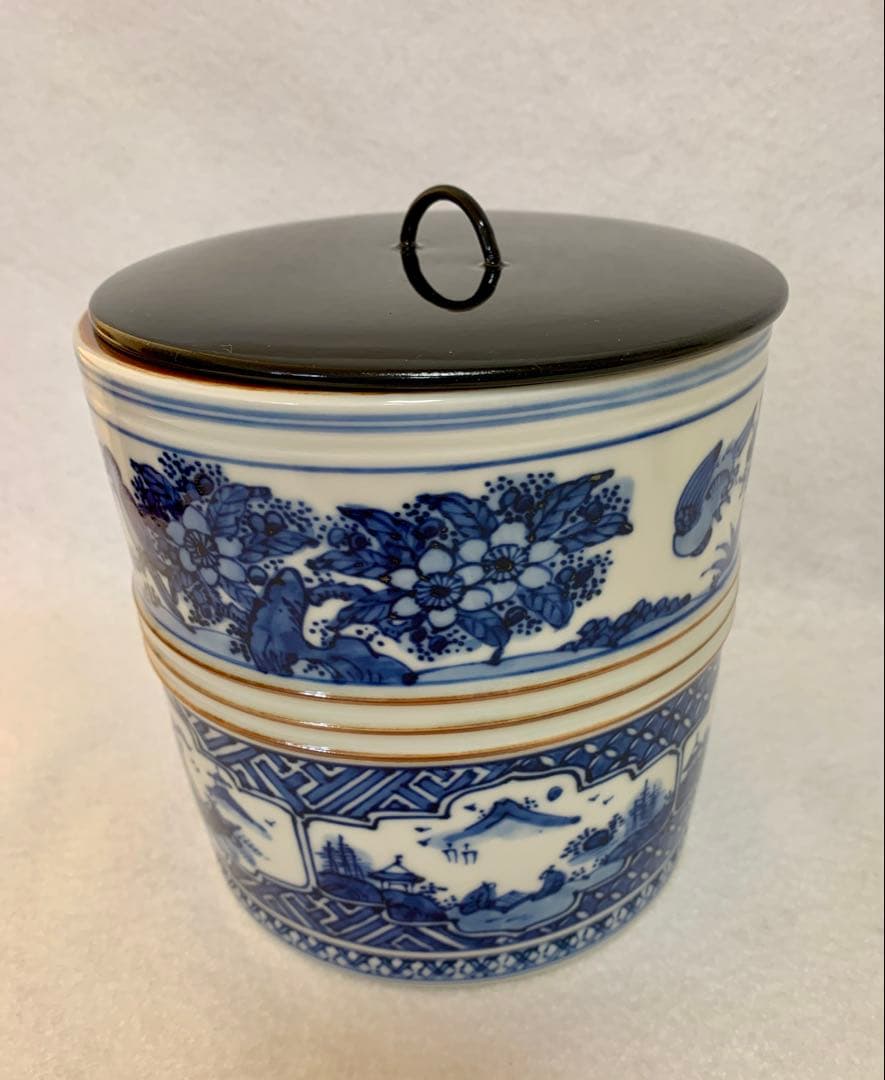 林秀峰作　一重口水指