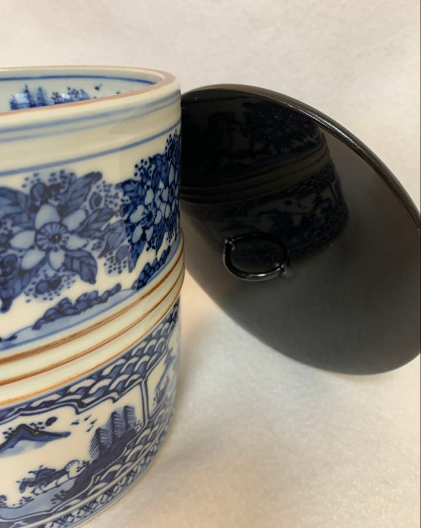 林秀峰作　一重口水指