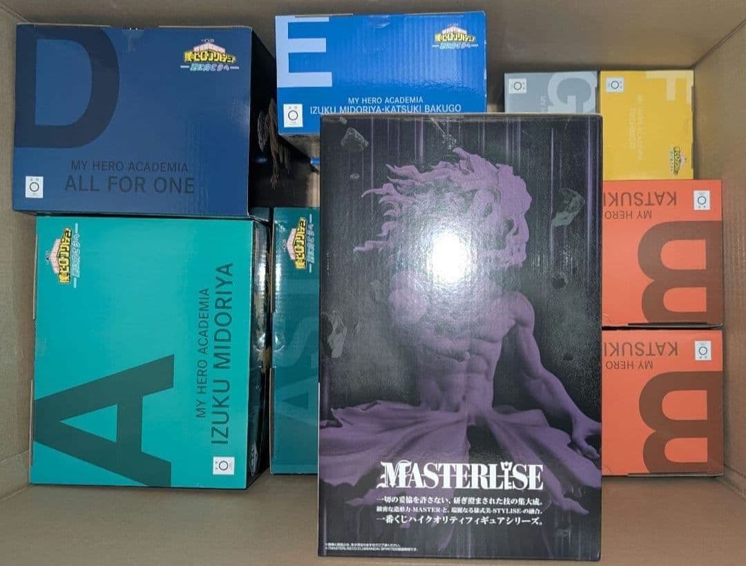 一番くじ 僕のヒーローアカデミア 更に向こうへ ロット フィギュア