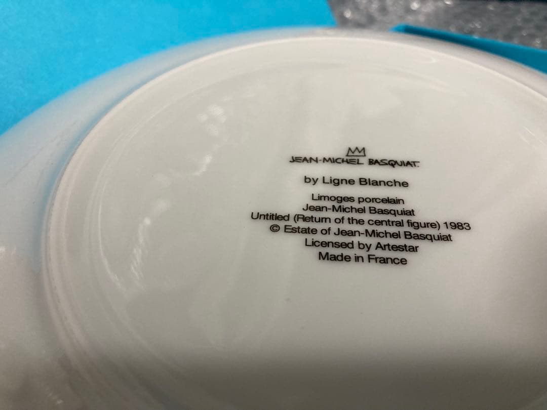 JEAN-MICHEL BASQUIAT リモージュ磁器プレート