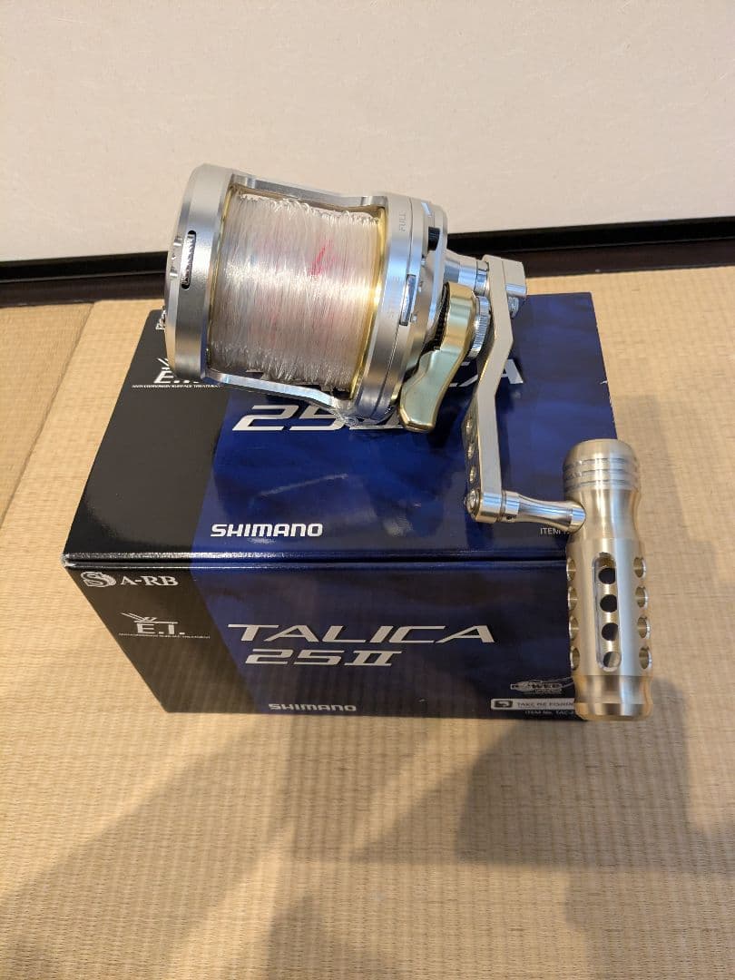 シマノ タリカ25Ⅱ【実釣未使用】
