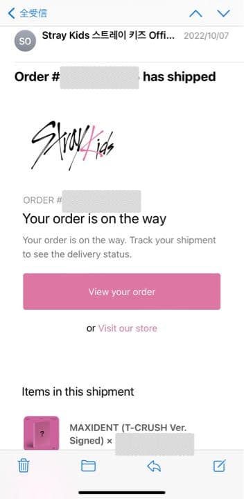 スキズ 直筆サイン トレカ ヒョンジン MAXIDENT