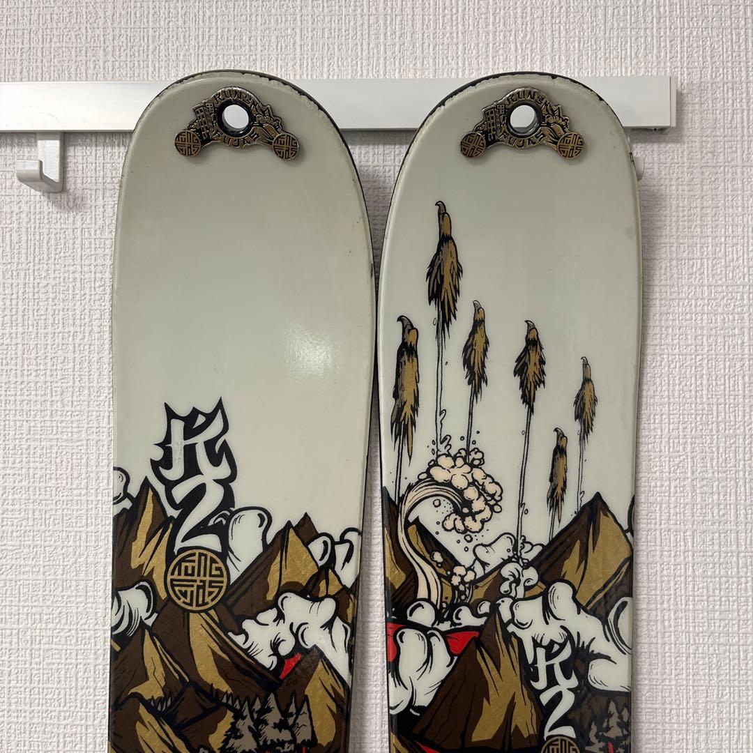 K2 Kung Fujas 179cm とLook pivot 14のセット