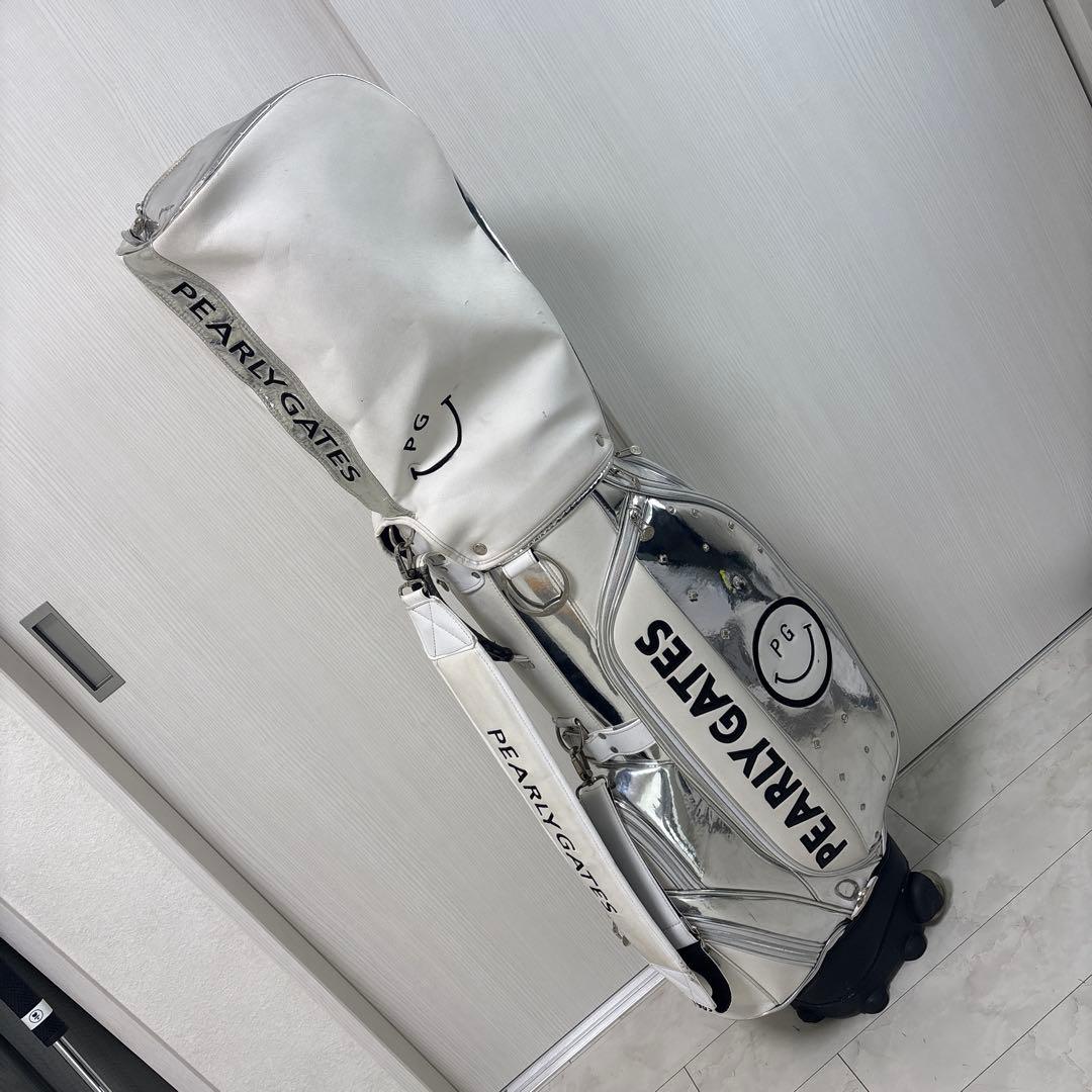 PEARLY GATES パーリーゲイツ キャスター付き　キャディーバック